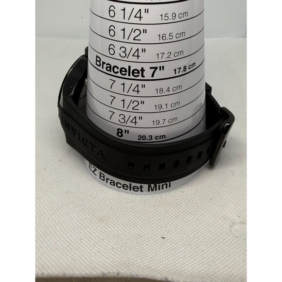 Invicta Pro Diver Mens Analog Watch 18026 50mm Stainless Steel Black Dial & Rubb - Picture 12 of 13